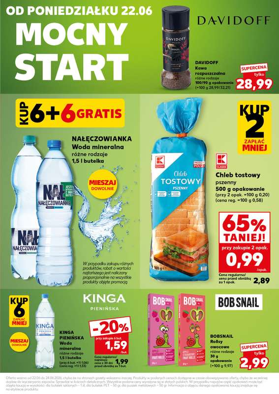 Kaufland - gazetka promocyjna Mocny Start od poniedziałku 22.06 do środy 24.06 - strona 3