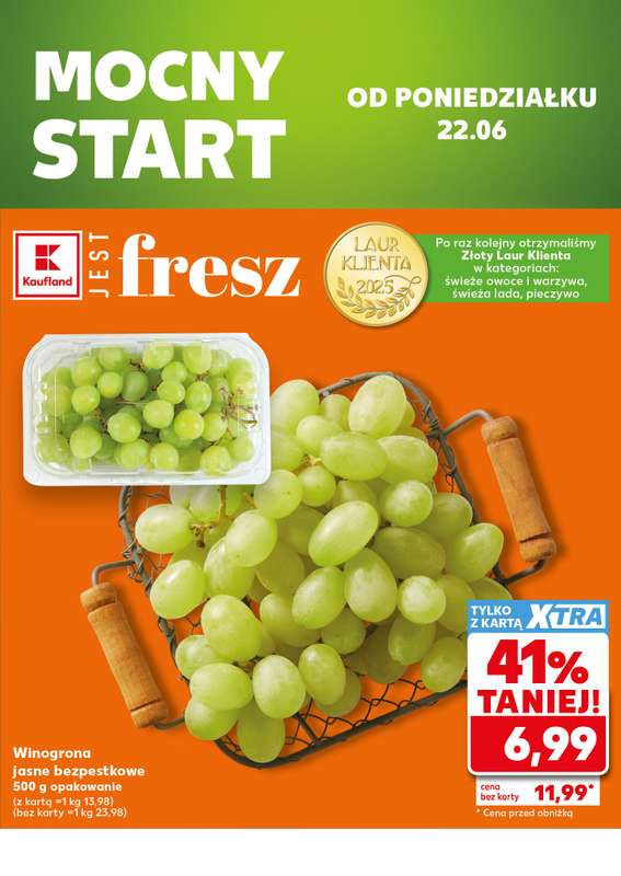Kaufland - gazetka promocyjna Mocny Start od poniedziałku 22.06 do środy 24.06 - strona 2