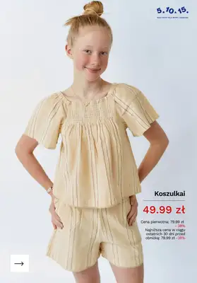 5.10.15 - gazetka promocyjna Koszulki dla dziewczynki na PROMOCJI! od piątku 19.06  - strona 2