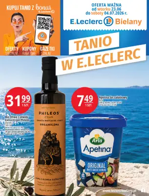 Leclerc - gazetka promocyjna Oferta Bielany I Tanio w E.Leclerc od wtorku 23.06 do soboty 04.07
