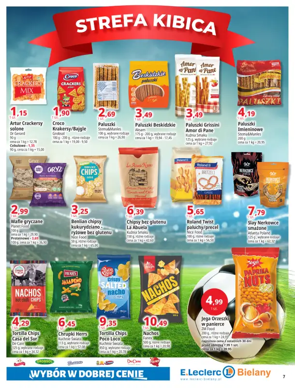 Leclerc - gazetka promocyjna Oferta Bielany I Tanio w E.Leclerc od wtorku 23.06 do soboty 04.07 - strona 7