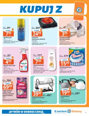 Leclerc - gazetka promocyjna Oferta Bielany I Tanio w E.Leclerc od wtorku 23.06 do soboty 04.07 - strona 3