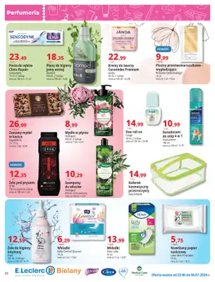 Leclerc - gazetka promocyjna Oferta Bielany I Tanio w E.Leclerc od wtorku 23.06 do soboty 04.07 - strona 10