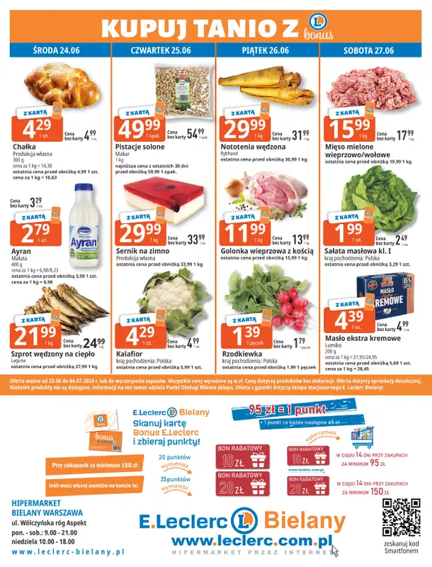 Leclerc - gazetka promocyjna Oferta Bielany I Tanio w E.Leclerc od wtorku 23.06 do soboty 04.07 - strona 16