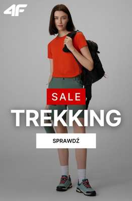 4F - gazetka promocyjna SALE - trekking od soboty 20.06 