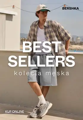 Bershka - gazetka promocyjna Best sellers - odzież męska od soboty 20.06 