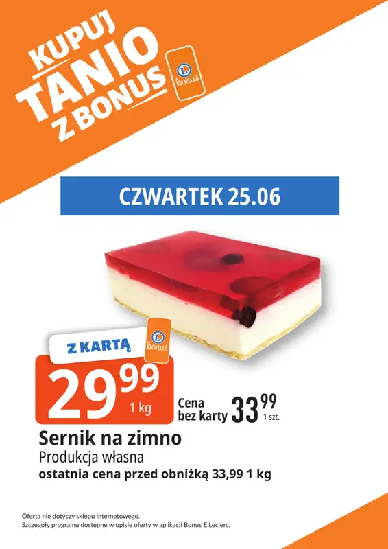 Leclerc - gazetka promocyjna Kupuj tanio z bonus od wtorku 23.06 do soboty 04.07 - strona 5