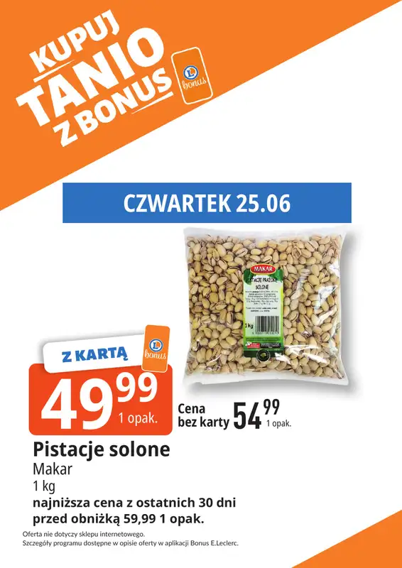 Leclerc - gazetka promocyjna Kupuj tanio z bonus od wtorku 23.06 do soboty 04.07 - strona 4