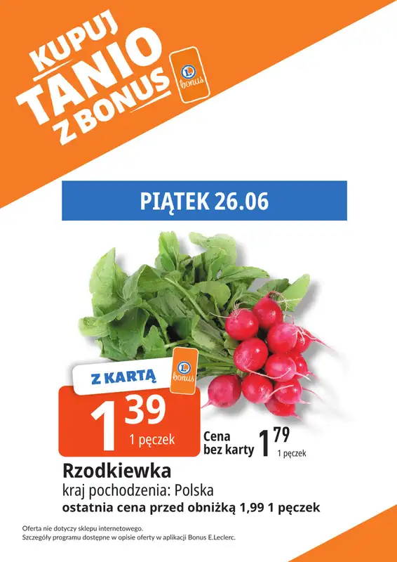 Leclerc - gazetka promocyjna Kupuj tanio z bonus od wtorku 23.06 do soboty 04.07 - strona 9