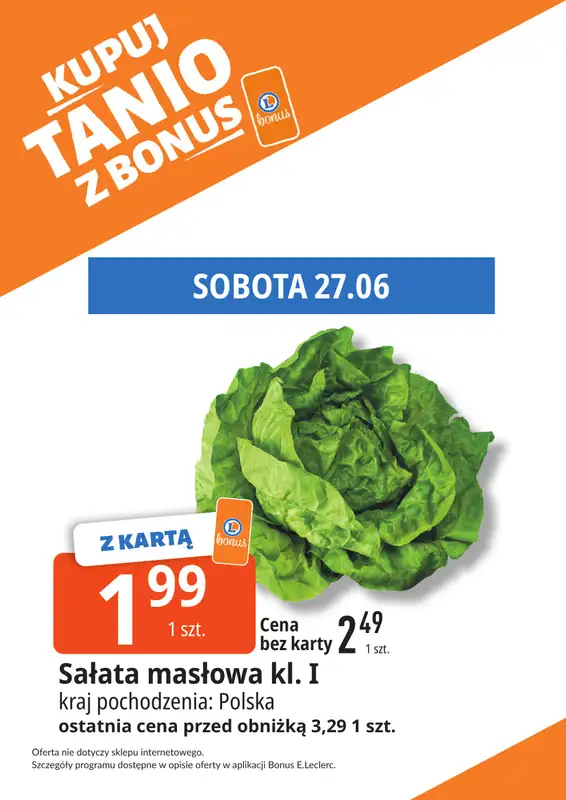 Leclerc - gazetka promocyjna Kupuj tanio z bonus od wtorku 23.06 do soboty 04.07 - strona 11
