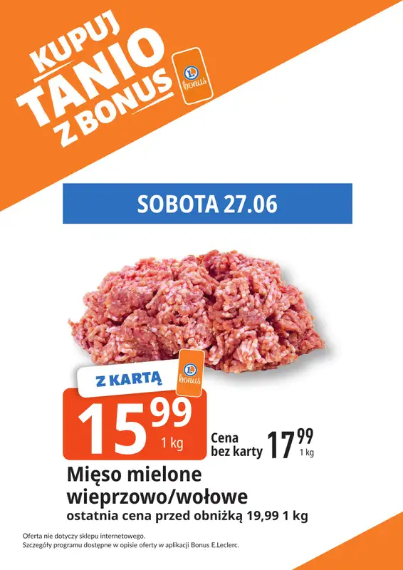 Leclerc - gazetka promocyjna Kupuj tanio z bonus od wtorku 23.06 do soboty 04.07 - strona 10