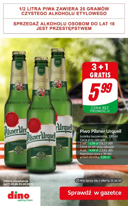 Dino - gazetka promocyjna Super oferty na PIWO od piątku 19.06 do wtorku 23.06 - strona 2