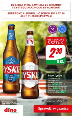 Dino - gazetka promocyjna Super oferty na PIWO od piątku 19.06 do wtorku 23.06 - strona 6