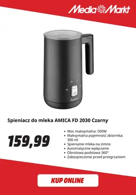 Media Markt - gazetka promocyjna -20 zł za każde wydane 200 zł na małe AGD Amica od piątku 19.06 do niedzieli 28.06 - strona 2