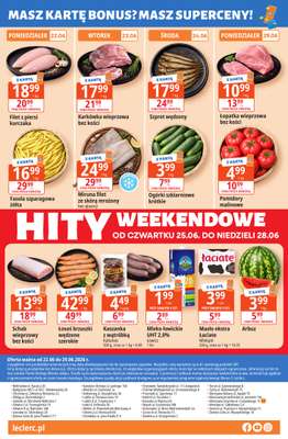 Leclerc - gazetka promocyjna Oferta E.Leclerc I Tanio to tu! od poniedziałku 22.06 do poniedziałku 29.06 - strona 16