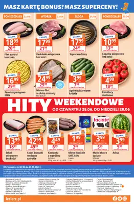 Leclerc - gazetka promocyjna Oferta E.Leclerc I Tanio to tu! od poniedziałku 22.06 do poniedziałku 29.06 - strona 16