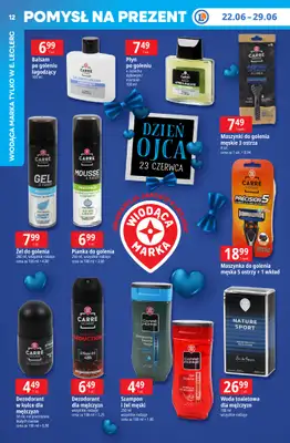 Leclerc - gazetka promocyjna Oferta E.Leclerc I Tanio to tu! od poniedziałku 22.06 do poniedziałku 29.06 - strona 12