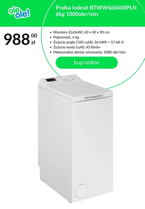 BEST SALE - gazetka promocyjna OleOle! | Letnie BESTSELLERY od piątku 19.06 do piątku 26.06 - strona 9