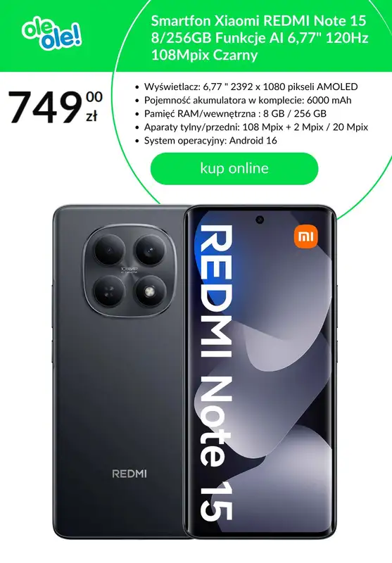 BEST SALE - gazetka promocyjna OleOle! | Letnie BESTSELLERY od piątku 19.06 do piątku 26.06 - strona 6