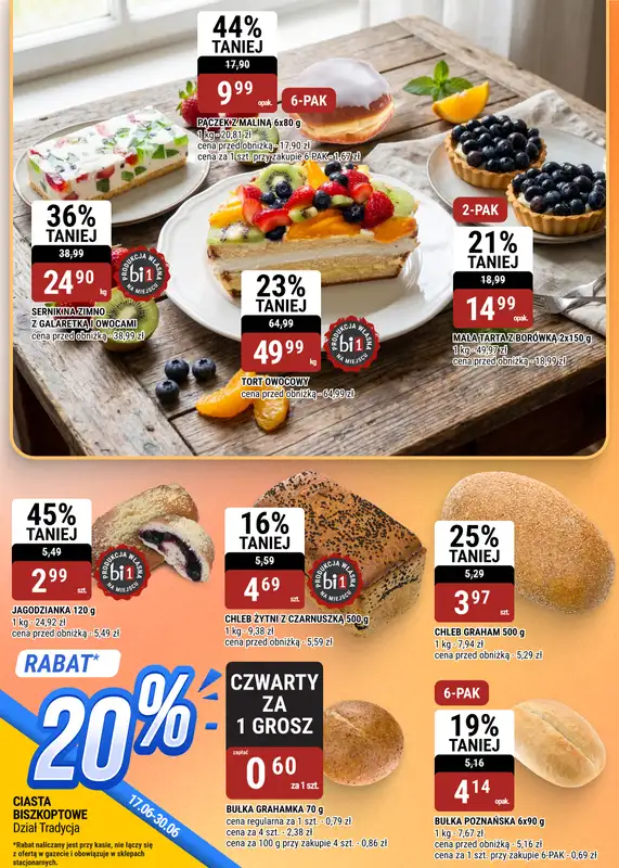 bi1 - gazetka promocyjna Gazetka Białystok I Nareszcie wakacje! od środy 17.06 do wtorku 30.06 - strona 8
