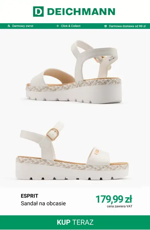 Deichmann - gazetka promocyjna -20% na nieprzecenione artykuły od 199 zł od piątku 19.06 do niedzieli 21.06 - strona 2