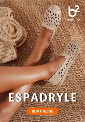 Born2be - gazetka promocyjna Espadryle w super cenach od niedzieli 21.06 do wtorku 30.06