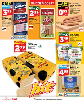 TOPAZ - gazetka promocyjna Nowa gazetka od czwartku, 25.06 od czwartku 25.06 do środy 01.07 - strona 14