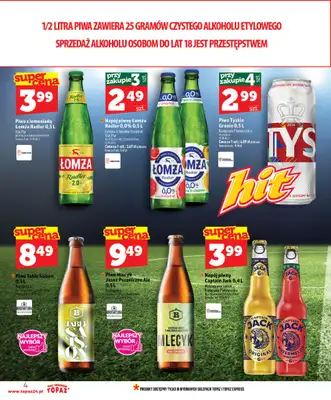 TOPAZ - gazetka promocyjna Nowa gazetka od czwartku, 25.06 od czwartku 25.06 do środy 01.07 - strona 4