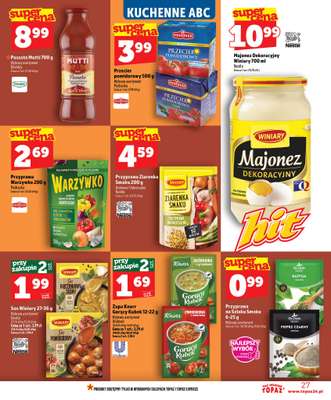 TOPAZ - gazetka promocyjna Nowa gazetka od czwartku, 25.06 od czwartku 25.06 do środy 01.07 - strona 27