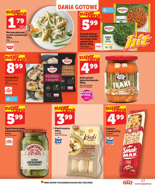 TOPAZ - gazetka promocyjna Nowa gazetka od czwartku, 25.06 od czwartku 25.06 do środy 01.07 - strona 37