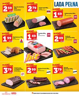 TOPAZ - gazetka promocyjna Nowa gazetka od czwartku, 25.06 od czwartku 25.06 do środy 01.07 - strona 20