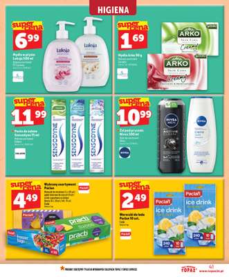 TOPAZ - gazetka promocyjna Nowa gazetka od czwartku, 25.06 od czwartku 25.06 do środy 01.07 - strona 41