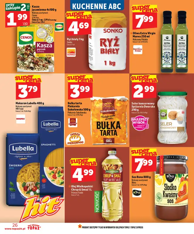 TOPAZ - gazetka promocyjna Nowa gazetka od czwartku, 25.06 od czwartku 25.06 do środy 01.07 - strona 26