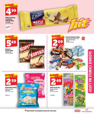 TOPAZ - gazetka promocyjna Nowa gazetka od czwartku, 25.06 od czwartku 25.06 do środy 01.07 - strona 29