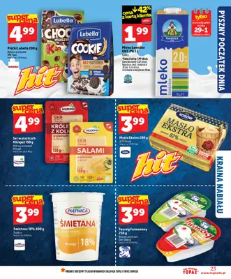 TOPAZ - gazetka promocyjna Nowa gazetka od czwartku, 25.06 od czwartku 25.06 do środy 01.07 - strona 23