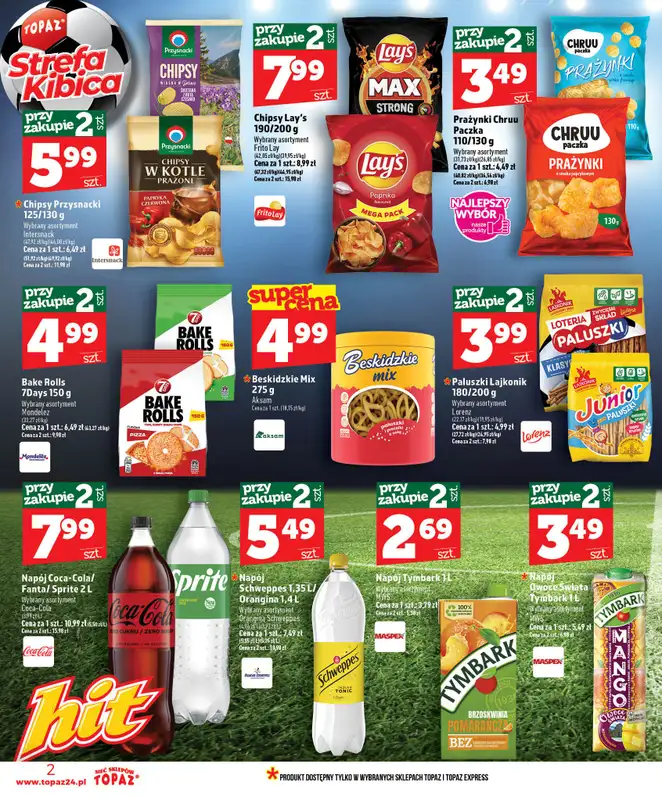 TOPAZ - gazetka promocyjna Nowa gazetka od czwartku, 25.06 od czwartku 25.06 do środy 01.07 - strona 2