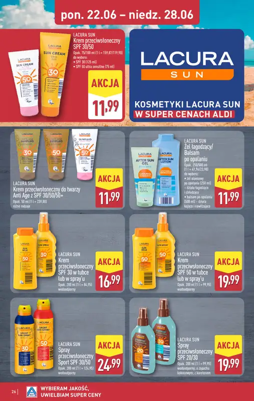 Aldi - gazetka promocyjna Pełny katalog! od poniedziałku 22.06 do niedzieli 28.06 - strona 26