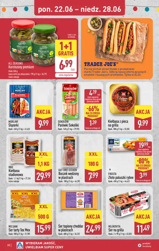 Aldi - gazetka promocyjna Pełny katalog! od poniedziałku 22.06 do niedzieli 28.06 - strona 20