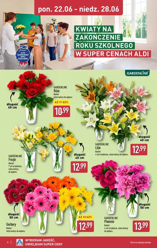 Aldi - gazetka promocyjna Pełny katalog! od poniedziałku 22.06 do niedzieli 28.06 - strona 6