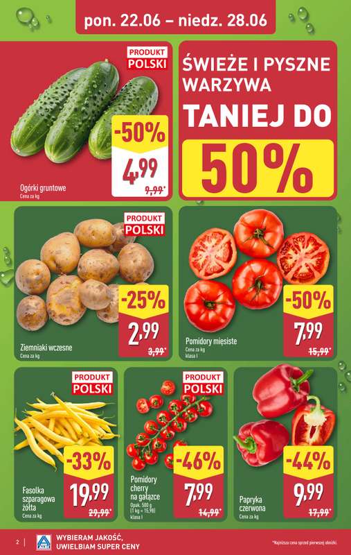 Aldi - gazetka promocyjna Pełny katalog! od poniedziałku 22.06 do niedzieli 28.06 - strona 2