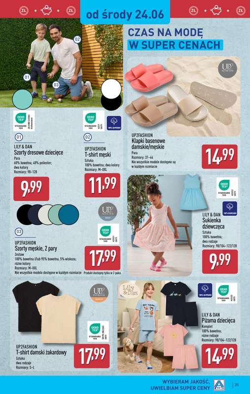 Aldi - gazetka promocyjna Pełny katalog! od poniedziałku 22.06 do niedzieli 28.06 - strona 35