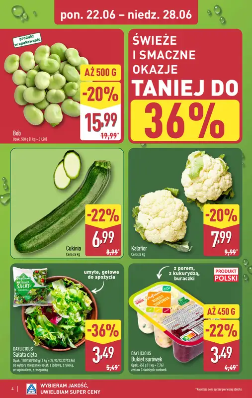 Aldi - gazetka promocyjna Pełny katalog! od poniedziałku 22.06 do niedzieli 28.06 - strona 4