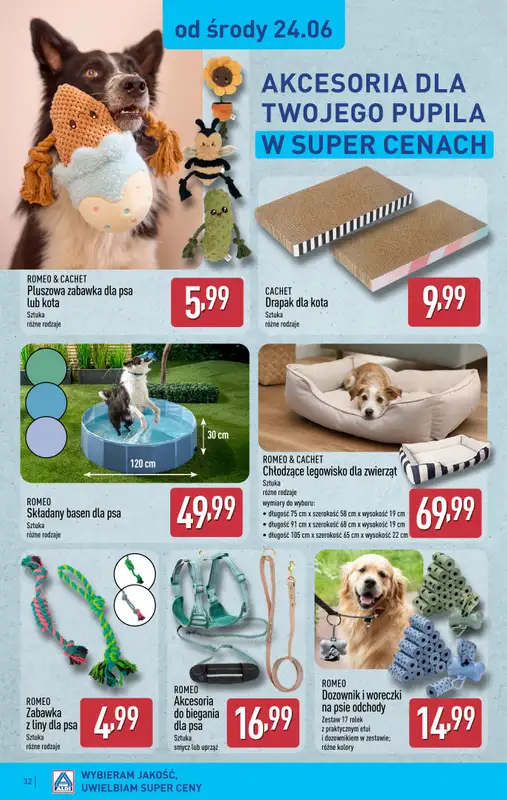 Aldi - gazetka promocyjna Pełny katalog! od poniedziałku 22.06 do niedzieli 28.06 - strona 32
