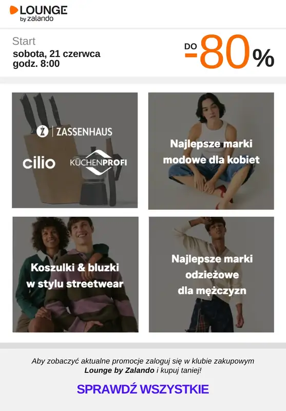 Lounge by Zalando - gazetka promocyjna Do -80% promocje na wybrane marki na WEEKEND! od soboty 20.06 do niedzieli 21.06 - strona 5