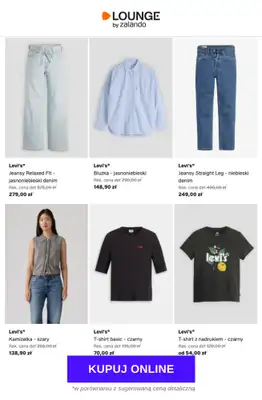 Lounge by Zalando - gazetka promocyjna Do -75%  Levi's® - Kobiety od piątku 19.06 do poniedziałku 22.06 - strona 3