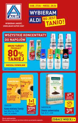 Aldi - gazetka promocyjna Najlepsze oferty na weekend w Aldi! od soboty 27.06 do niedzieli 28.06