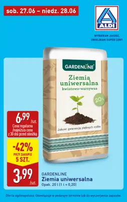 Aldi - gazetka promocyjna Najlepsze oferty na weekend w Aldi! od soboty 27.06 do niedzieli 28.06 - strona 4
