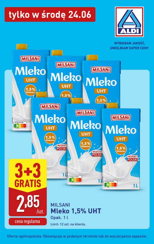Aldi - gazetka promocyjna Najlepsze oferty na środę w Aldi! od środy 24.06 do środy 24.06 - strona 2