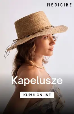 Medicine - gazetka promocyjna Kapelusze na słoneczne dni od soboty 20.06 