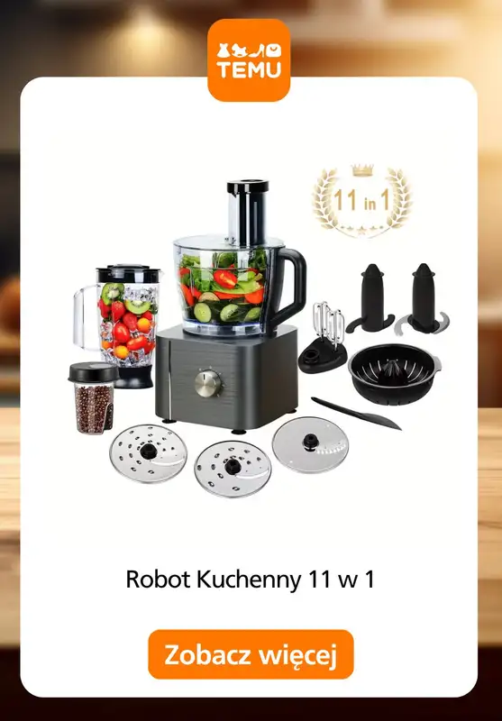 Temu - gazetka promocyjna Sokowirówki i roboty kuchenne od soboty 20.06  - strona 10